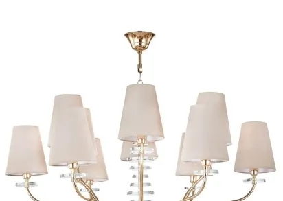 Подвесная люстра Crystal Lux ARMANDO SP6+6 GOLD