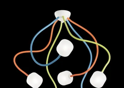 Потолочная люстра Ideal Lux Octopus PL6 Color 174976