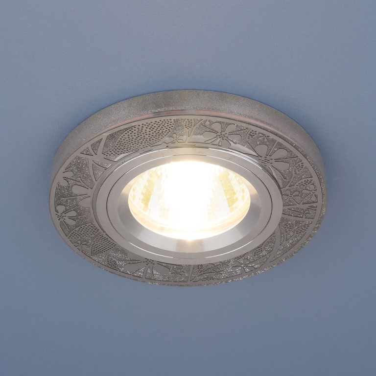 Встраиваемый светильник Elektrostandard 8096 MR16 SL серебро a032386